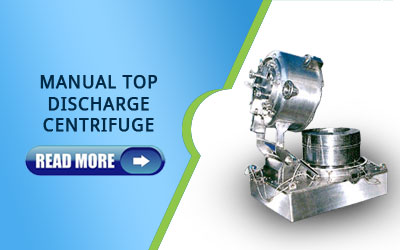 Manual Top Discharge Centrifuge